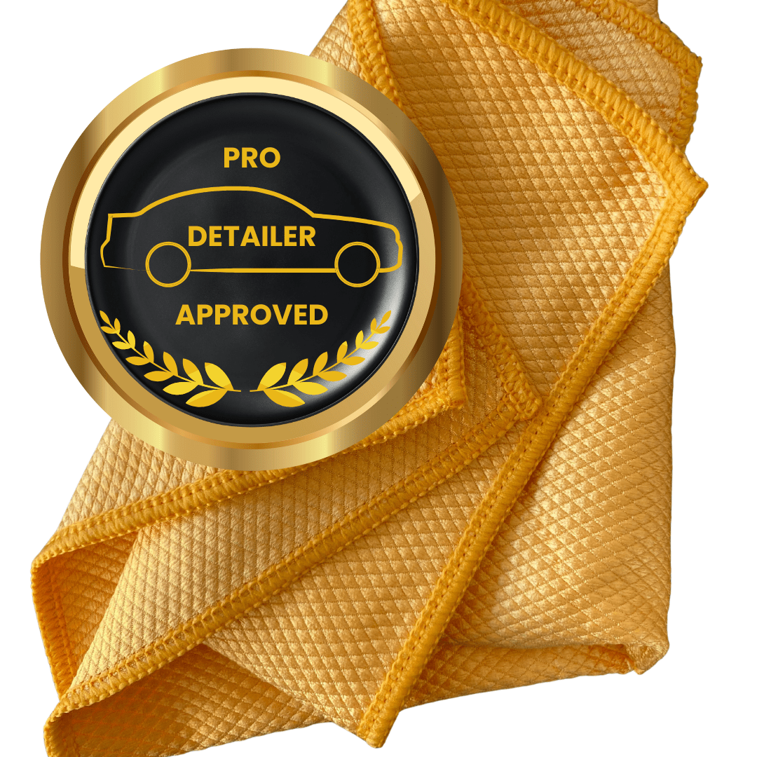 car detailing - glass towel pro detailer approved