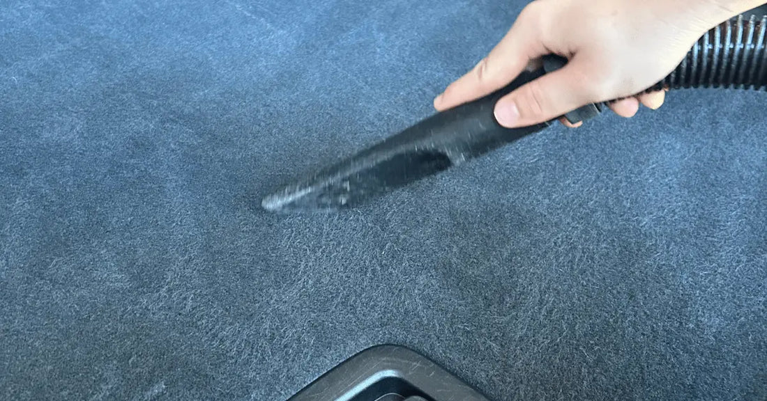 vaccum cleaning a car interior - don't use the wrong tools