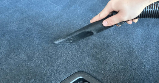 vaccum cleaning a car interior - don't use the wrong tools