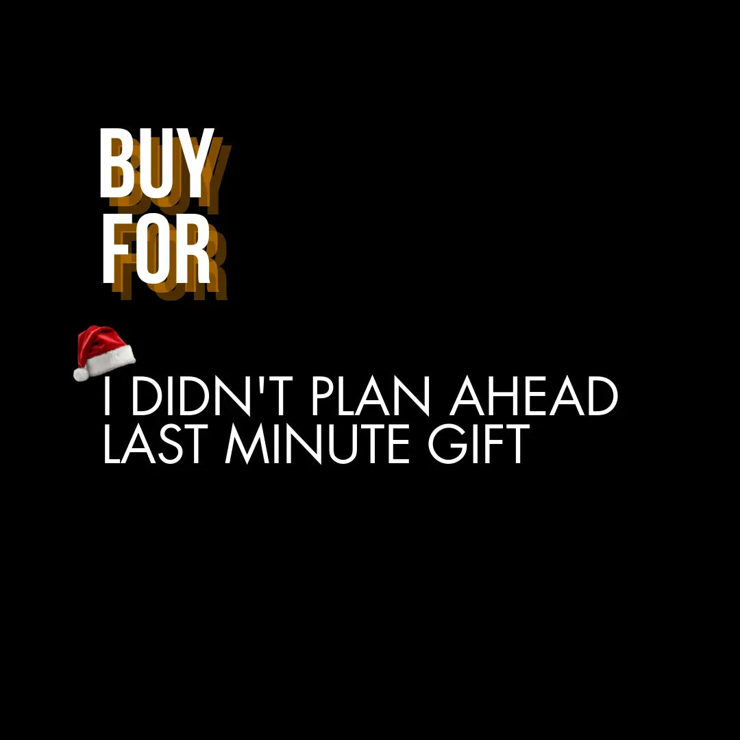 I didn't Plan Ahead