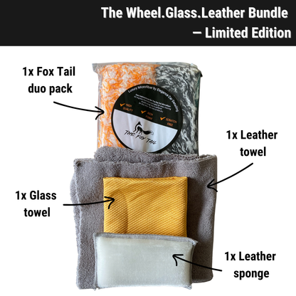 The Wheel.Glass.Leather Bundle - Limited Edition