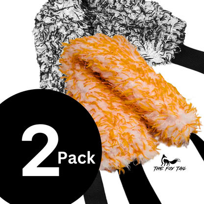 The Fox Tail Wheel Cleaner - pack of two. Best car wheel cleaner. Ideal for car wheel cleaning, door hinges, door handles and more